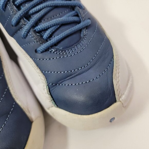 Nike Air Jordan 12 Retro Indigo Sneakers Shoe Size 6.5 Y DB5595-404 SEE PHOTO - Picture 5 of 14